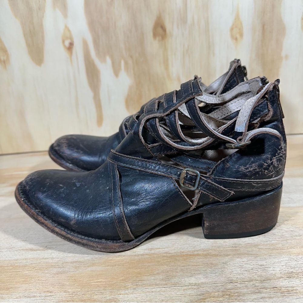 Freebird by Steven Stair Strappy Ankle Boots Women’s Size 8